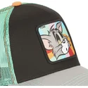 shapka-izvita-cherna-snapbek-tom-looney-tunes-ot-capslab