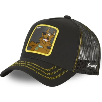 Sort trucker-kasket Scooby-Doo Help! REL2 Scooby-Doo fra Capslab