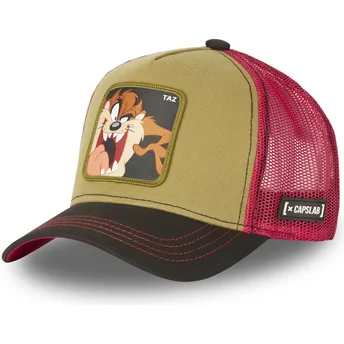 shapka-izvita-traker-kafyav-snapbek-tasmanijski-dyavol-looney-tunes-ot-capslab