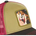 shapka-izvita-traker-kafyav-snapbek-tasmanijski-dyavol-looney-tunes-ot-capslab
