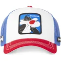 shapka-izvita-traker-byala-snapbek-sy2-silvestre-looney-tunes-ot-capslab