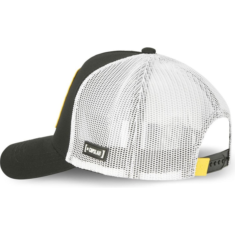 capslab-snoopy-do2-peanuts-black-and-white-trucker-hat