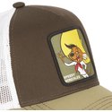capslab-speedy-gonzales-cas-spe2-looney-tunes-brown-and-white-trucker-hat