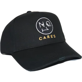 Καπέλο curved μαύρο ρυθμιζόμενο No.1 Cares Distressed...