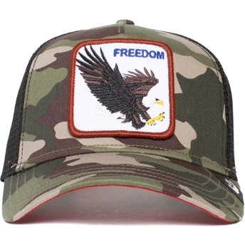 shapka-izvita-traker-kamuflazh-snapbek-freedom-the-farm-ot-goorin-bros