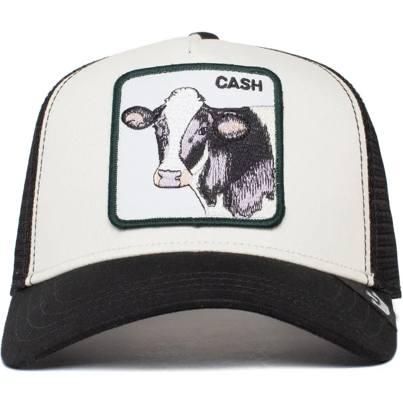 shapka-izvita-traker-byala-snapbek-cash-cow-the-farm-ot-goorin-bros shapka-izvita-traker-byala-snapbek-cash-cow-the-farm-ot-goorin-bros