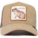 goorin-bros-capybara-low-key-best-mate-the-farm-brown-trucker-hat