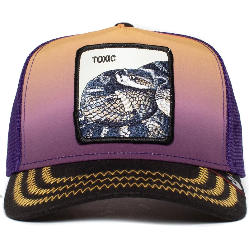 shapka-izvita-shapka-traker-violetka-snapbek-serpiente-toxic-the-farm-the-farm-ot-goorin-bros