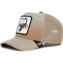 shapka-izvita-bezhov-snapback-na-gorra-trucker-beige-escorpion-deadly-get-over-here-the-farm-the-farm-ot-goorin-bros