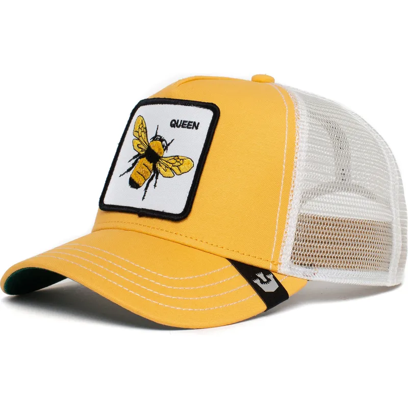 shapka-izvita-traker-zhlt-snapbek-the-queen-bee-the-farm-ot-goorin-bros