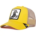 gul-og-hvid-trucker-kasket-med-hest-the-stallion-the-farm-fra-goorin-bros