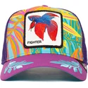 shapka-izvita-shapka-traker-violetka-snapbek-na-siam-fighter-even-betta-the-farm-ot-goorin-bros