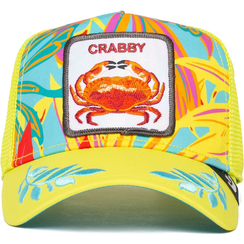 shapka-izvita-traker-zhlt-snapbek-crabby-totally-clawsome-the-farm-ot-goorin-bros