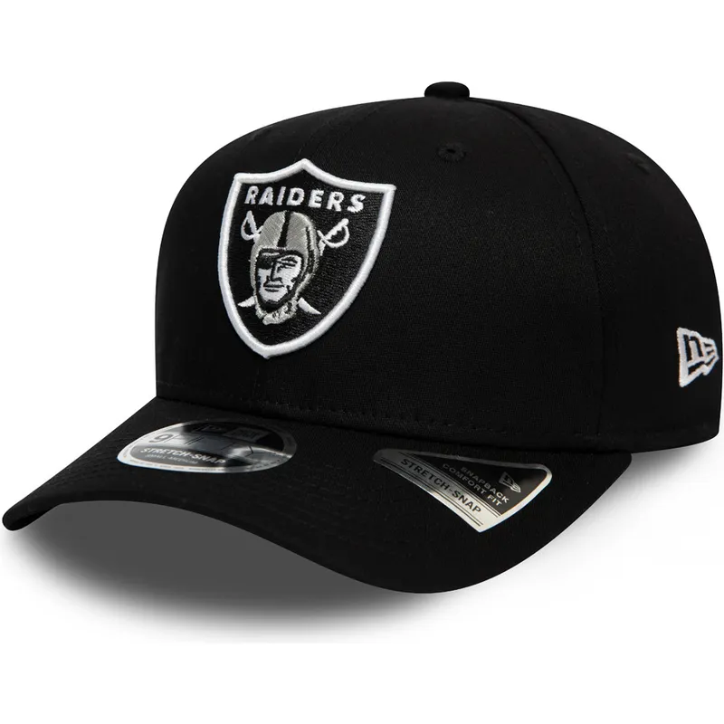 shapka-izvita-cherna-snapbek-9fifty-team-stretch-snap-na-las-vegas-raiders-nfl-ot-new-era