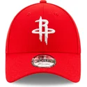 shapka-izvita-chervena-reguliruem-9forty-the-league-na-houston-rockets-nba-ot-new-era