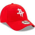 shapka-izvita-chervena-reguliruem-9forty-the-league-na-houston-rockets-nba-ot-new-era