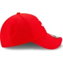 rote-verstellbare-curved-cap-9forty-the-league-der-houston-rockets-nba-von-new-era