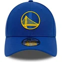 shapka-izvita-sinya-reguliruem-9forty-the-league-na-golden-state-warriors-nba-ot-new-era