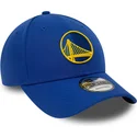 shapka-izvita-sinya-reguliruem-9forty-the-league-na-golden-state-warriors-nba-ot-new-era