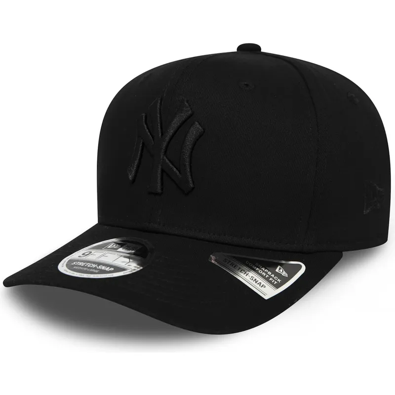 shapka-izvita-cherna-snapbek-9fifty-tonal-stretch-snap-na-new-york-yankees-mlb-ot-new-era