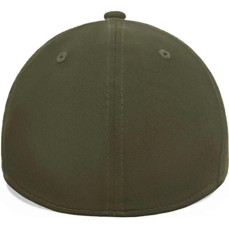 grune-gebogene-verstellbare-39thirty-league-essential-kappe-der-new-york-yankees-mlb-von-new-era