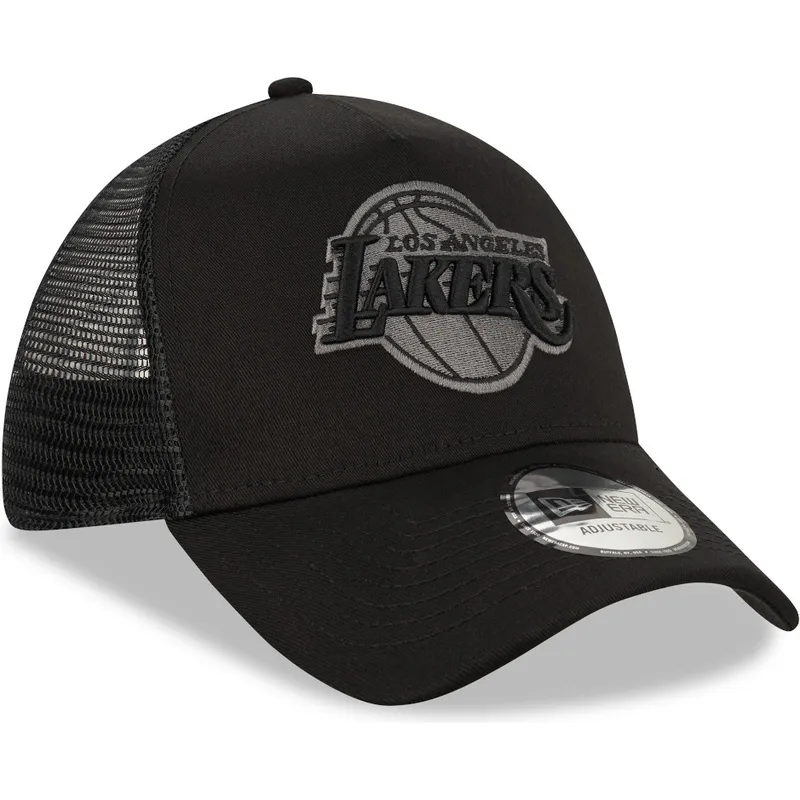 shapka-izvita-cherna-snapbek-9forty-a-frame-tonal-na-los-angeles-lakers-nba-ot-new-era
