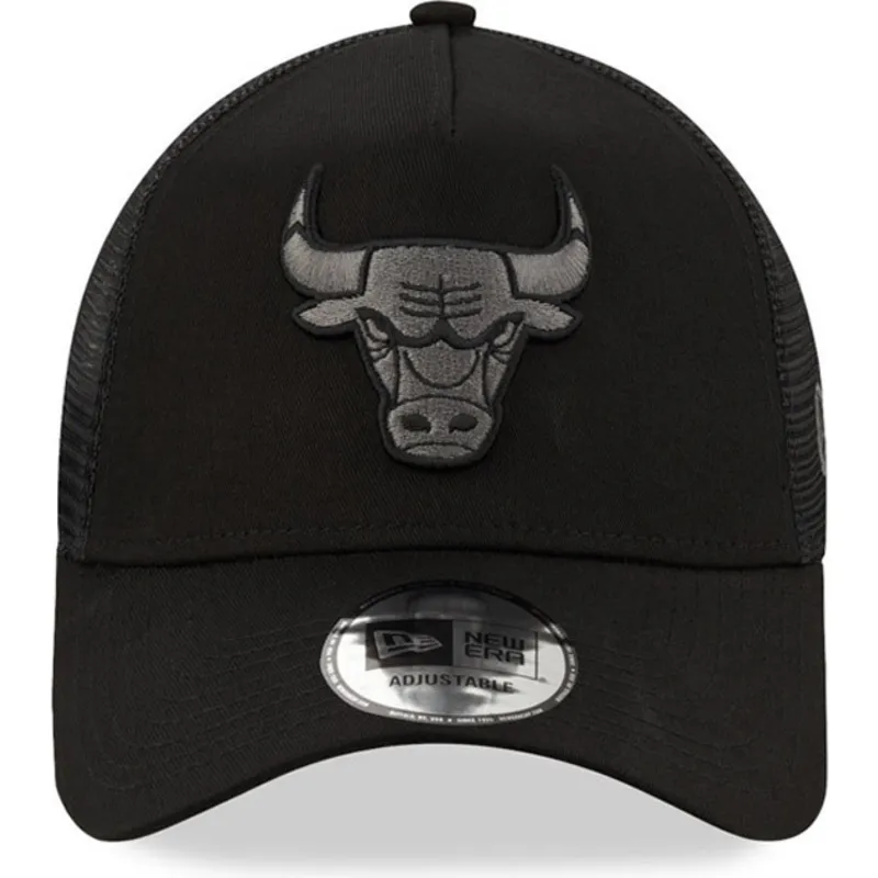 shapka-izvita-traker-cherna-snapbek-9forty-a-frame-tonal-na-chicago-bulls-nba-ot-new-era