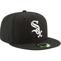 shapka-ploska-cherna-prilepnala-59fifty-authentic-on-field-game-na-chicago-white-sox-mlb-ot-new-era