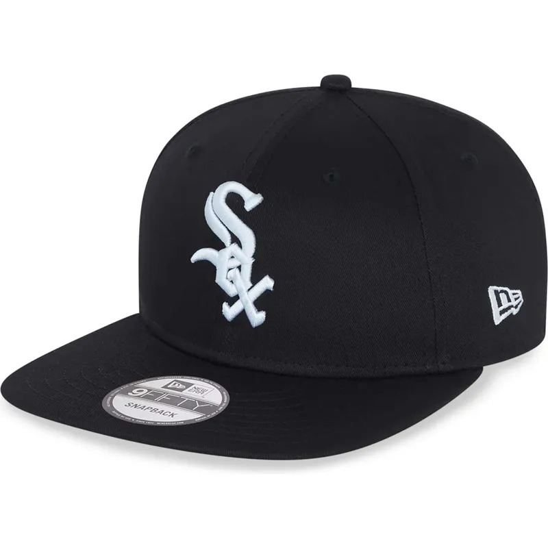 shapka-ploska-cherna-snapbek-9fifty-essential-na-chicago-white-sox-mlb-ot-new-era shapka-ploska-cherna-snapbek-9fifty-essential-na-chicago-white-sox-mlb-ot-new-era