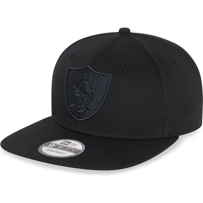 shapka-ploska-cherna-snapbek-9fifty-na-las-vegas-raiders-nfl-ot-new-era