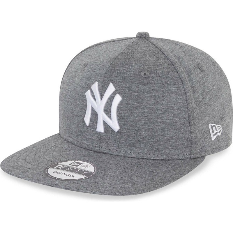 Gorra Plana Gris Oscuro Snapback Jersey Medium De New York Yankees MLB De New Era | sdr.com.ec