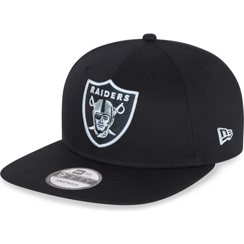 shapka-ploska-cherna-snapbek-9fifty-essential-na-las-vegas-raiders-nfl-ot-new-era