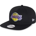 new-era-ploska-kozirka-9fifty-essential-los-angeles-lakers-nba-cherna-shapka-snapback