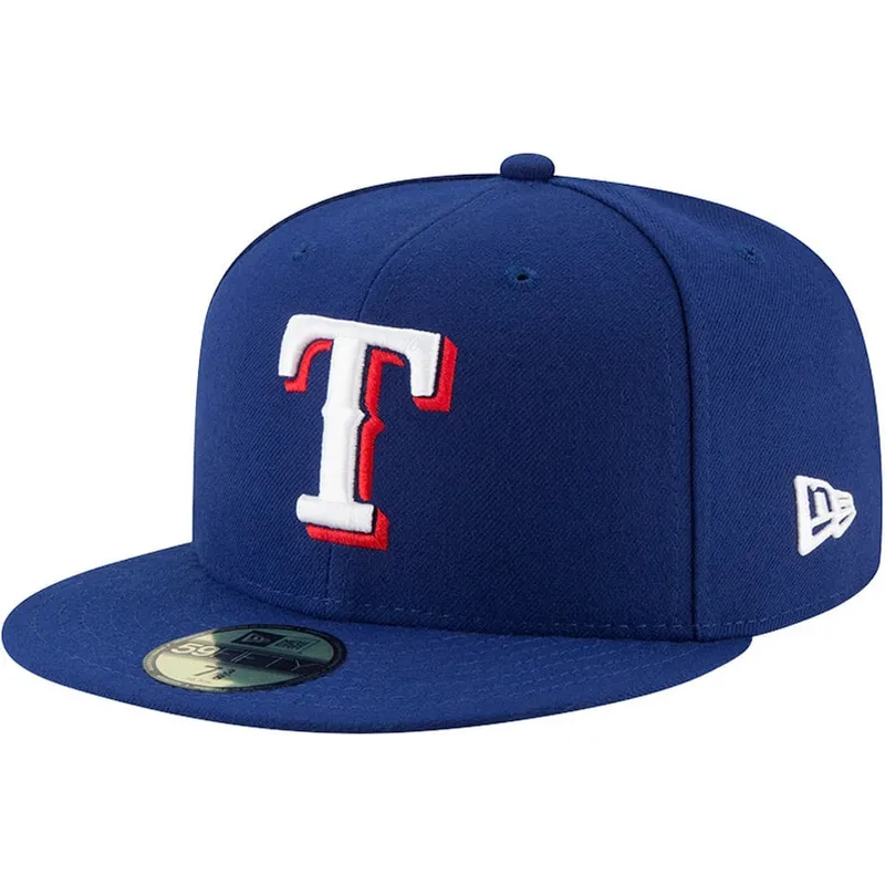 shapka-ploska-sinya-reguliruema-59fifty-authentic-on-field-na-texas-rangers-mlb-ot-new-era