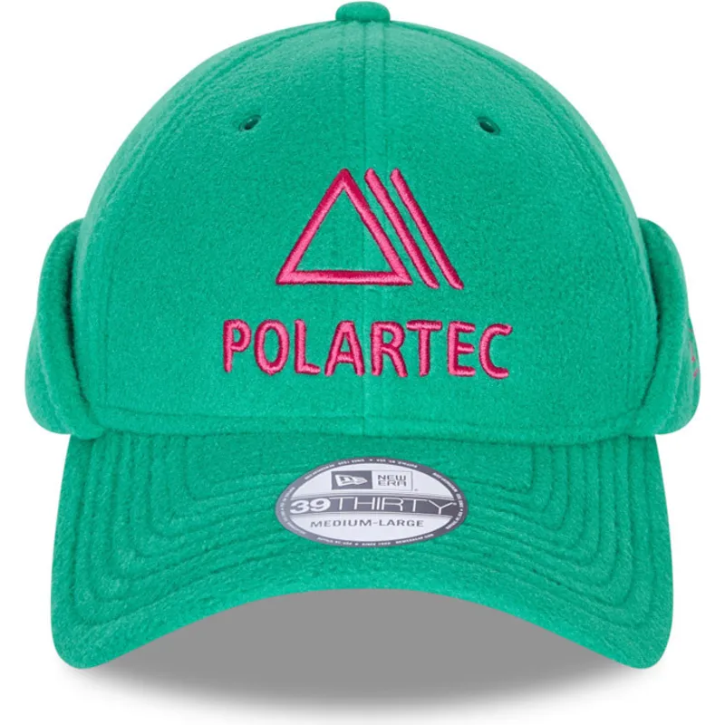 shapka-izvita-zelena-prilepnala-39thirty-polartec-dog-ear-fleece-ot-new-era shapka-izvita-zelena-prilepnala-39thirty-polartec-dog-ear-fleece-ot-new-era