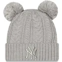 shapka-pompon-siv-cuff-double-na-new-york-yankees-mlb-ot-new-era