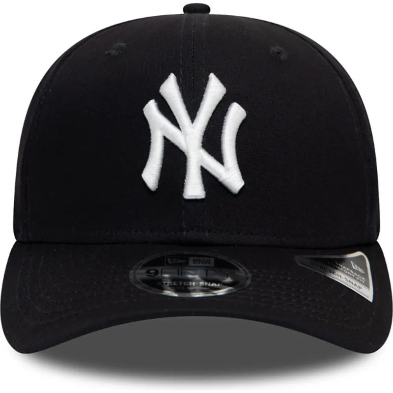 new-era-new-york-yankees-mlb-9fifty-stretch-snap-navybla-snapback-kasket-med-buet-skygge