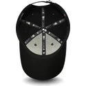 new-era-izvita-kozirka-damska-cherno-logo-9forty-essential-new-york-yankees-mlb-cherna-reguliruema-shapka