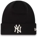new-era-new-york-yankees-mlb-damen-cuff-metallic-schwarze-mutze