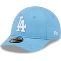 shapka-izvita-sinya-reguliruema-za-deca-pequeno-9forty-league-essential-na-los-angeles-dodgers-mlb-ot-new-era
