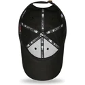 shapka-izvita-cherna-reguliruem-dorado-9forty-metallic-na-chicago-bulls-nba-ot-new-era