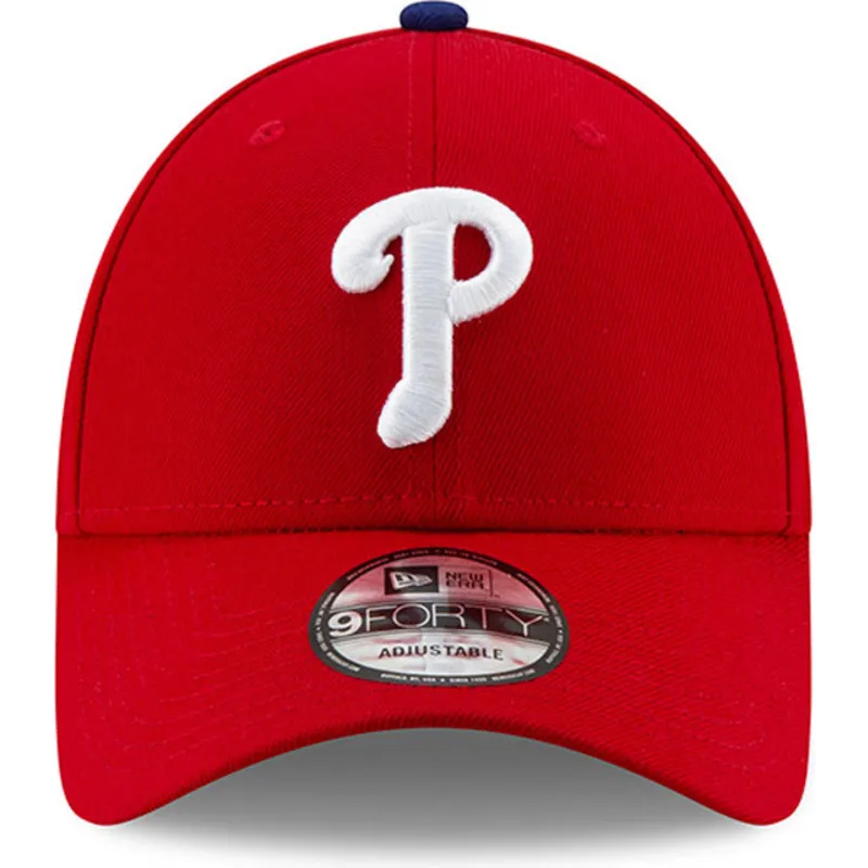 new-era-izvita-kozirka-9forty-league-philadelphia-phillies-mlb-chervena-reguliruema-shapka
