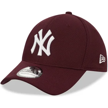 shapka-izvita-chervena-prilepnala-39thirty-diamond-era-na-new-york-yankees-mlb-ot-new-era