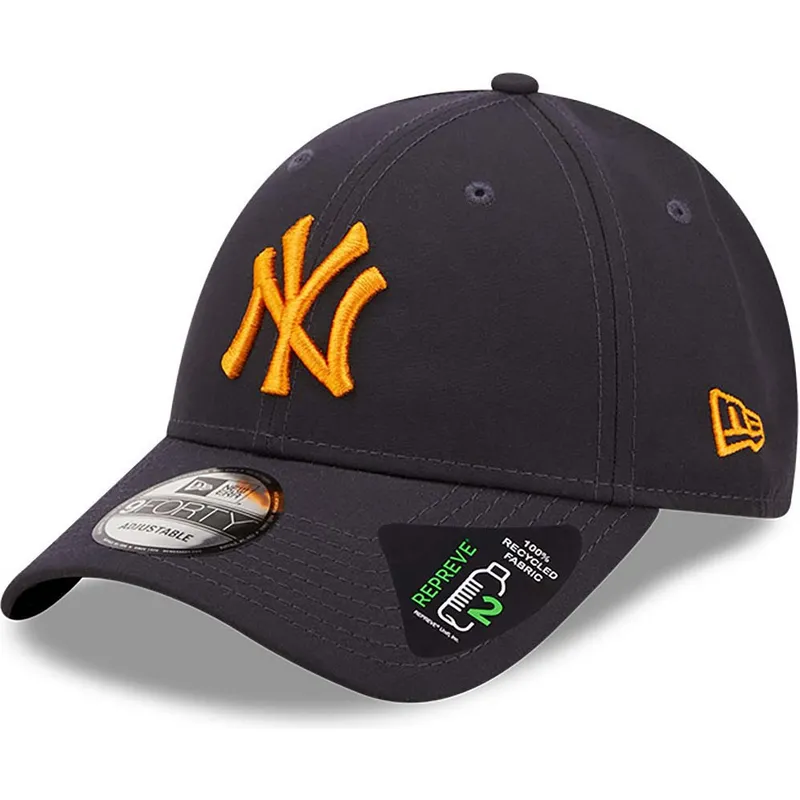 shapka-izvita-tmnosin-reguliruem-9forty-repreve-na-new-york-yankees-mlb-ot-new-era