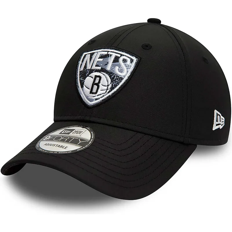 shapka-izvita-cherna-reguliruem-9forty-print-infill-na-brooklyn-nets-nba-ot-new-era