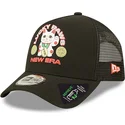 shapka-izvita-traker-cherna-snapbek-a-frame-repreve-lucky-paws-ot-new-era