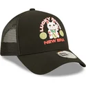 shapka-izvita-traker-cherna-snapbek-a-frame-repreve-lucky-paws-ot-new-era