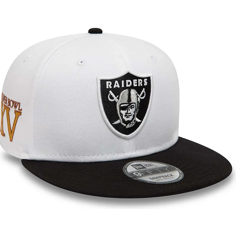 shapka-ploska-byala-snapbek-9fifty-crown-patches-super-bowl-xv-na-las-vegas-raiders-nfl-ot-new-era shapka-ploska-byala-snapbek-9fifty-crown-patches-super-bowl-xv-na-las-vegas-raiders-nfl-ot-new-era