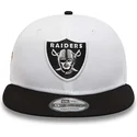 shapka-ploska-byala-snapbek-9fifty-crown-patches-super-bowl-xv-na-las-vegas-raiders-nfl-ot-new-era