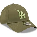 shapka-izvita-zelena-reguliruem-za-deca-9forty-league-essential-na-los-angeles-dodgers-mlb-ot-new-era